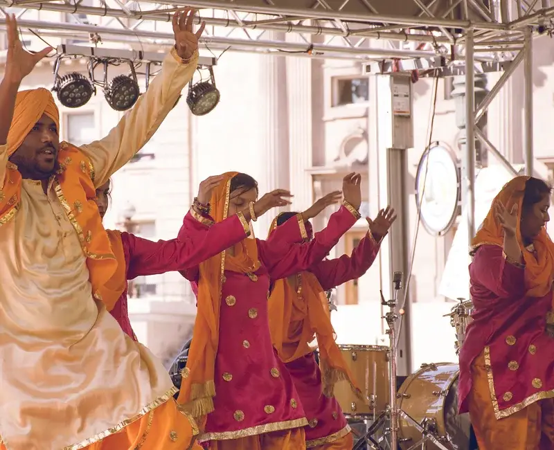 group of people dancing